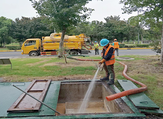 罗庄化油池清理