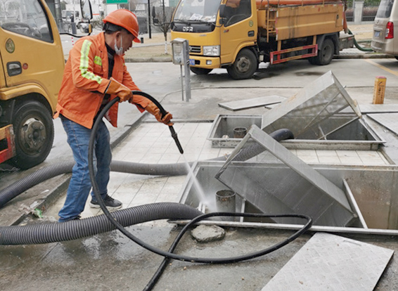 罗庄隔油池清理